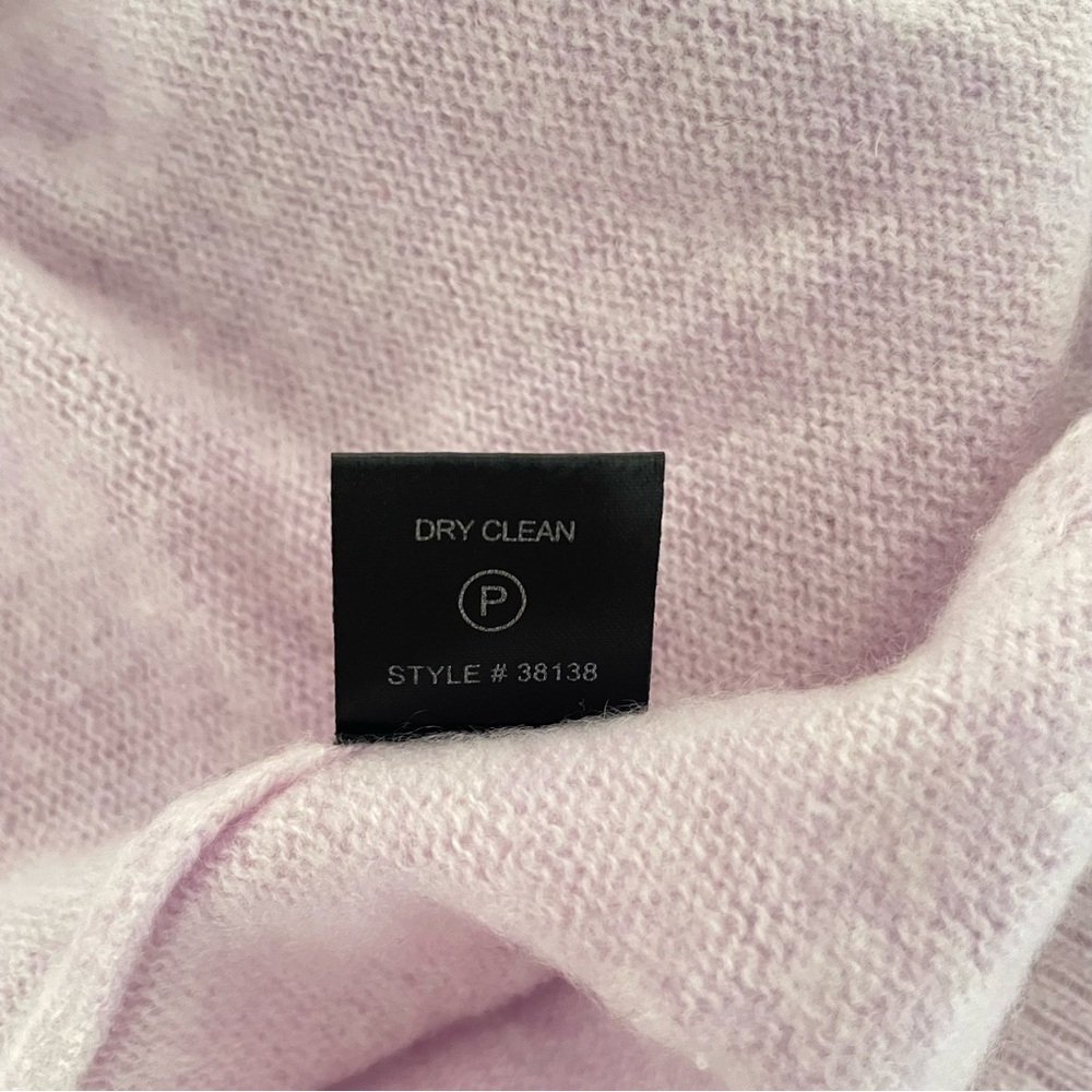 Cashmere lilac Crew Neck Sweater - Picture 5 of 7